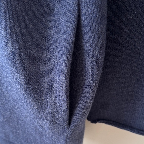Pure Jill Navy Blue Long Sleeve Sweater - Picture 4 of 7